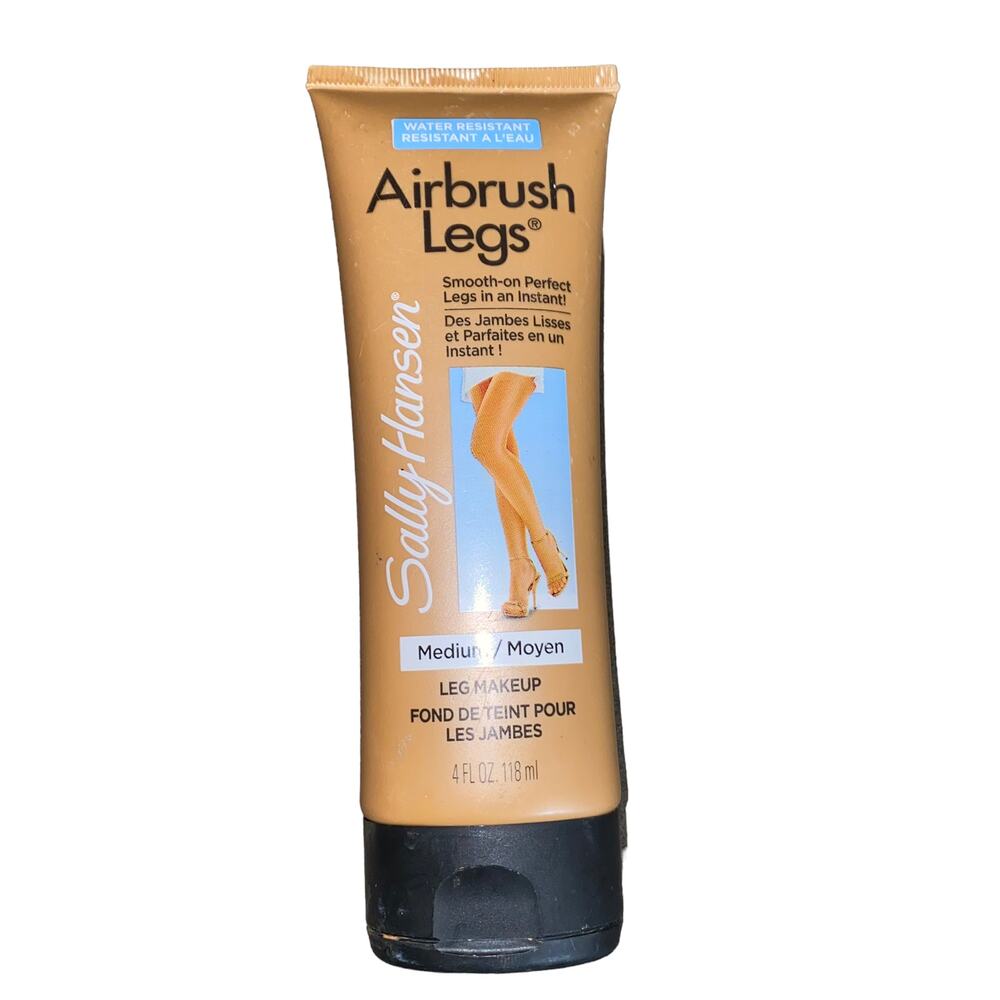 Sally Hansen Airbrush Legs Medium Leg Makeup Lotion, 4 oz. Original